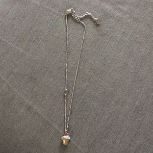 Juicy Couture cupcake necklace